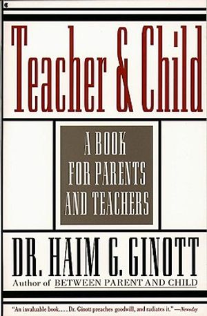 Teacher and Child: A Book for Parents and Teachers image number 0