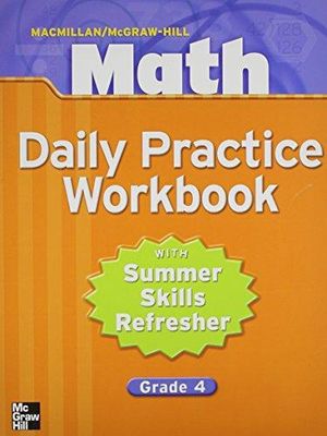 Macmillan/McGraw-Hill Math, Grade 4, Daily Practice Workbook image number 0