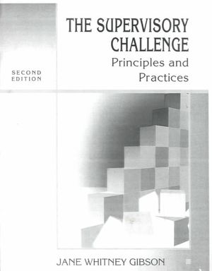 The Supervisory Challenge: Principles and Practices image number 0