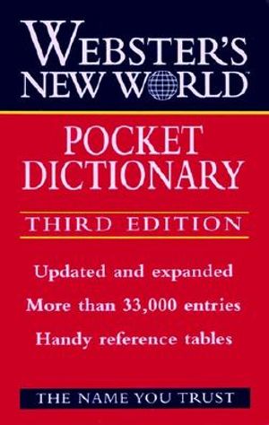 Webster's New World Pocket Dictionary image number 0