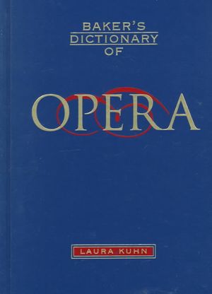 Bakers Dictionary of Opera image number 0