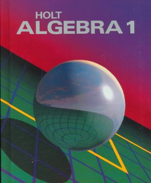 Holt Algebra 1 image number 0