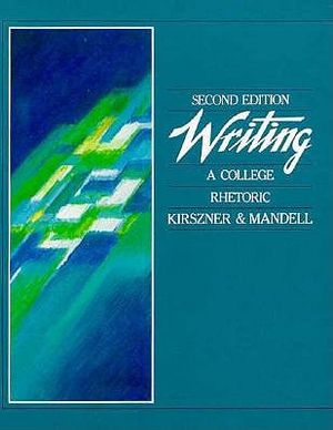 Writing: A College Rhetoric image number 0