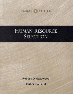 Human Resource Selection,4e image number 0