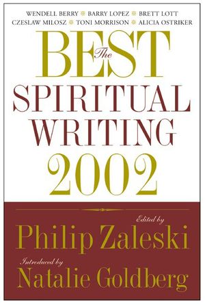 The Best Spiritual Writing 2002 image number 0