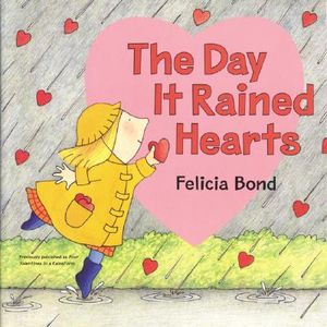 The Day It Rained Hearts Board Book image number 0