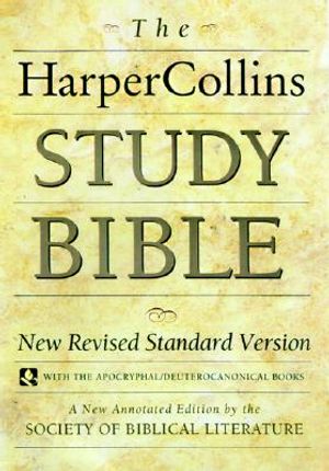 HarperCollins Study Bible-NRSV image number 0