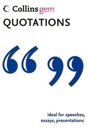 Quotations (Collins Gem) image number 0