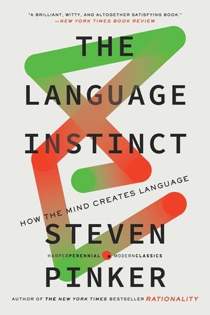 The Language Instinct: How the Mind Creates Language image number 0
