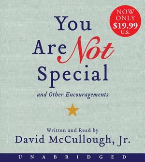 You Are Not Special Low Price CD: ...and Other Encouragements image number 0