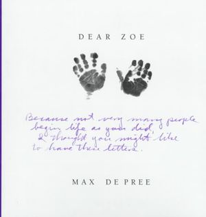 Dear Zoe: Letters to My Miracle Grandchild image number 0