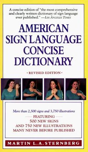 American Sign Language Concise Dictionary: Revised Edition image number 0