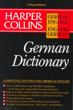 HarperCollins German Dictionary image number 0