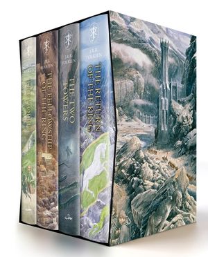 The Hobbit & the Lord of the Rings Illustrated by Alan Lee Box Set: Illustrated by Alan Lee image number 0
