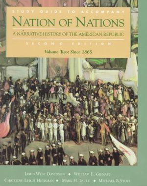 Study Guide to Accompany Nation of Nations : A Narrative History of the American Republic : Since 1865 image number 0