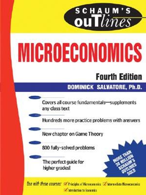 Schaum's Outline of Microeconomic Theory image number 0