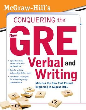 McGraw-Hill's Conquering the New GRE Verbal and Writing image number 0