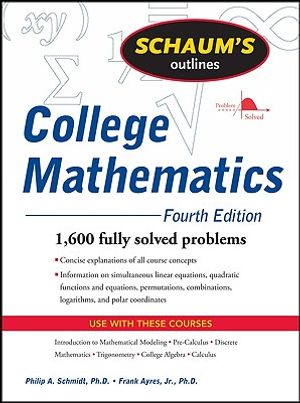 Schaum's Outline of College Mathematics, Fourth Edition image number 0