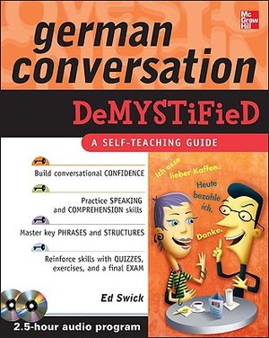German Conversation Demystified [With 2 CDs] image number 0