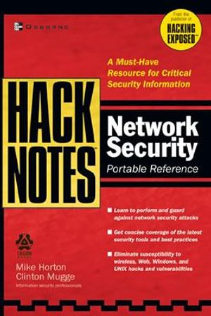 Hacknotes Network Security Portable Reference image number 0