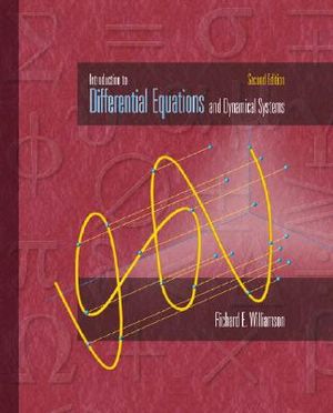 Introduction to Differential Equations and Dynamical Systems image number 0