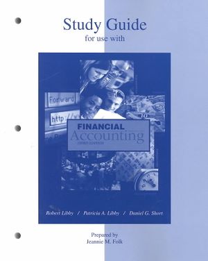 Study Guide for Use with Financial Accounting image number 0