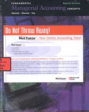 Fundamental Managerial Accounting Concepts With Nettutor image number 0
