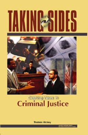 Taking Sides: Clashing Views in Criminal Justice image number 0