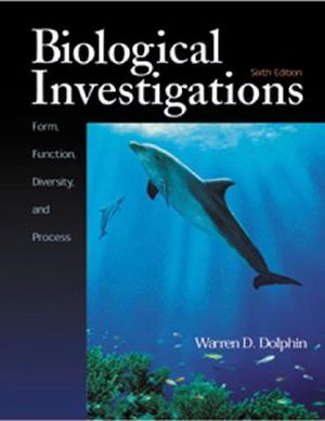 Biological Investigations: Form, Function, Diversity and Process image number 0