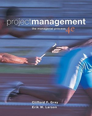 Project Management: The Managerial Process [With 2 CDROMs] image number 0