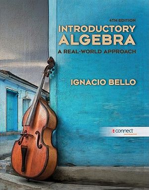 Introductory Algebra: A Real-World Approach image number 0