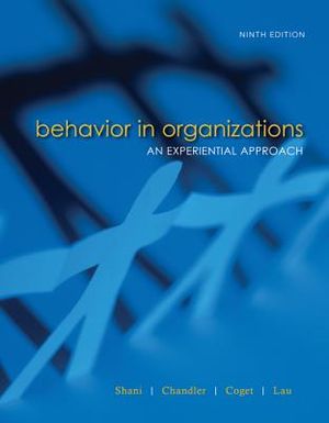 Behavior in Organizations: An Experiential Approach image number 0