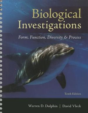 Biological Investigations: Form, Function, Diversity & Process image number 0