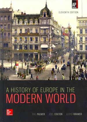 Palmer, a History of Europe in the Modern World, (C) 2014 11E, Student Edition image number 0