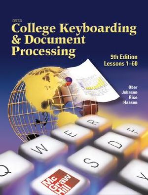 Gregg College Keyboarding & Document Processing: Lessons 1-60 image number 0