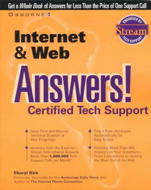 Internet & Web Answers!: Certified Tech Support image number 0