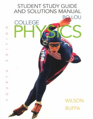 College Physics : Student Study Guide and Solutions Manual image number 0