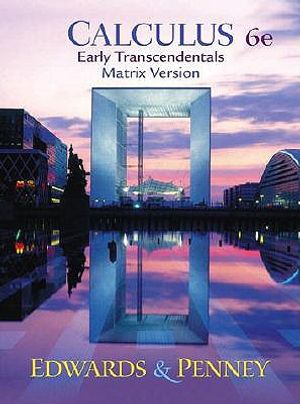 Calculus, Early Transcendentals Matrix Version image number 0