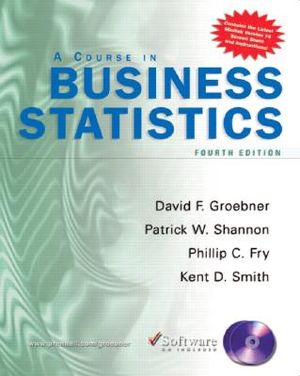 A Course in Business Statistics [With CDROM] image number 0