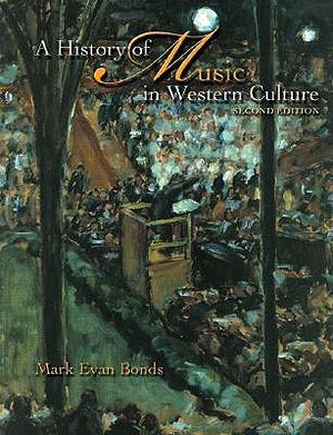 A History of Music in Western Culture [With CD] image number 0