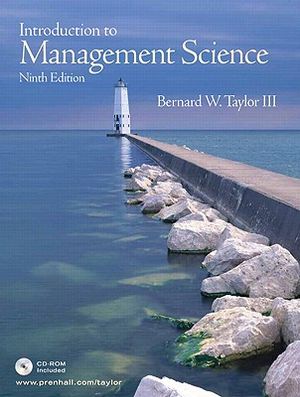 Supplement: Introduction to Management Science - Introduction to Management Science with Student CD 9/E image number 0