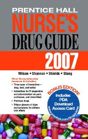Prentice Hall Nurse's Drug Guide &not;With CDROMWith PDA Download Access Card| image number 0