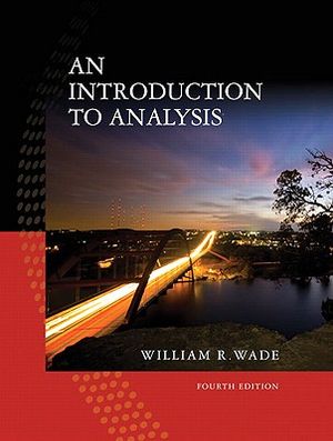An Introduction to Analysis image number 0