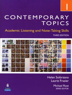 Contemporary Topics 1: Academic Listening and Note-Taking Skills (Intermediate) image number 0