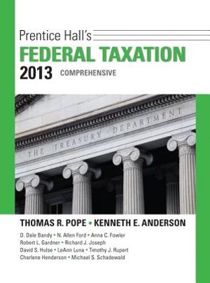 Prentice Hall's Federal Taxation 2013 Comprehensive image number 0