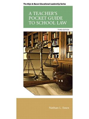 A Teacher's Pocket Guide to School Law image number 0