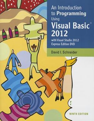 An Introduction to Programming Using Visual Basic 2012 [With DVD] image number 0