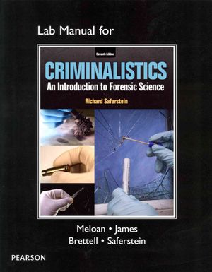Lab Manual for Criminalistics: An Introduction to Forensic Science image number 0