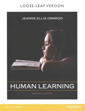 Human Learning, Pearson Etext with Loose-Leaf Version -- Access Card Package image number 0
