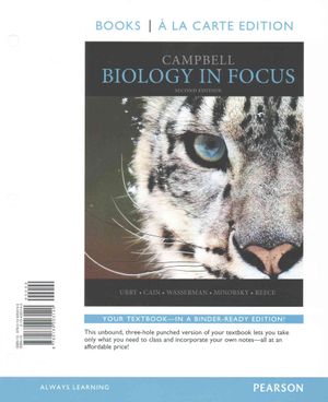 Campbell Biology in Focus, Books a la Carte Plus Mastering Biology with Etext -- Access Card Package [With Access Code] image number 0